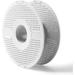 Reusable Filament Spool for 3D Printer - Detachable Plastic Spool Holder Fits Most Spooless Filament PLA ABS PETG (Gray, 1 Pack) - High Temperature Resistance 90°C in Kuwait