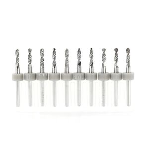 10Pcs 2.1mm to 3.0mm PCB Drill Bit Set for Drilling Print Circuit Board Carbide CNC Machine Mini Bits(10pcs 2.3mm) in Kuwait