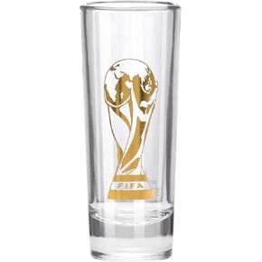 الإصدار الرسمي لكأس العالم FIFA 2026 - كأس طويل منقوش بالذهب بوزن 2 أونصة - عنصر نادر لهواة الجمع - مثالي للبوابات الخلفية أو حفلات FIFA أو المانكاف أو الحانات هدية لمحبي كرة القدم in Kuwait