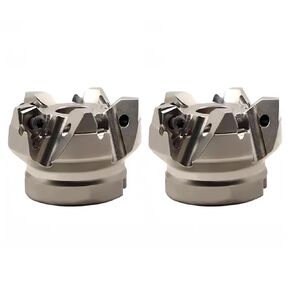 2 قطعة مطحنة الوجه 0.87 بوصة × 2-1/2 بوصة × 1-1/2 بوصة قاطعة طحن التغذية السريعة 90 درجة قاطعة الطحن السطحية 5 مزامير للقطع الثقيل in Kuwait