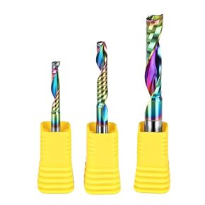 دوامة نهاية مطحنة كربيد قاطعة المطحنة واحدة الناي نهاية مطحنة الألومنيوم باستخدام الحاسب الآلي أداة معدنية بولي كلوريد الفينيل قاطعة المطحنة راوتر بت النقش بت (6X15X50) in Kuwait