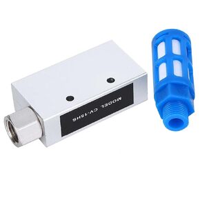 CV-10HS CV-15HS هوائي مولد فراغ عادم الهواء القاذف مع كاتم الصوت 1 قطعة (أزرق) in Kuwait