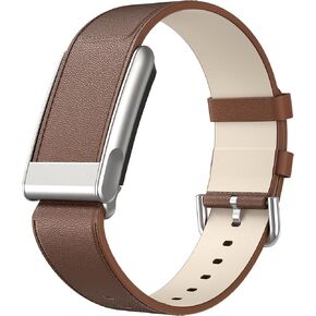 سوار جلد mimo متوافق مع Whoop 5.0 (One، Peak، Life)، حزام بديل من الجلد الأصلي المحبب المقاوم للتمزق للرجال والنساء مع اتصال معزز، حزام معصم متين، غير متوافق مع Whoop 4.0 in Kuwait