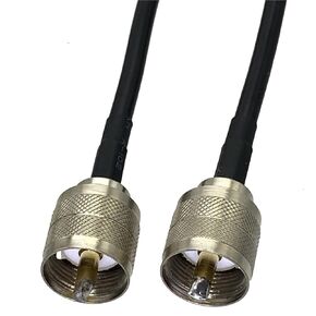 RG316 RG58 RG142 RG400 UHF PL259 to PL259 RF Coaxial Converter Connector Pigtail Jumper Cable Straight 6inch~20M(3FT (1M)) in Kuwait