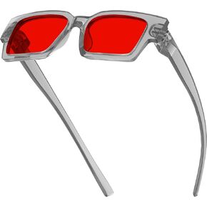 نظارات نوم كلاسيكية من Eyekepper مع حجب الضوء الأزرق والأخضر، نظارات ليلية بعدسات حمراء لتحسين النوم باللون الأسود in Kuwait