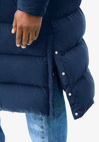 KingSize Men's Big & Tall Long Quilted Puffer Coat in Saudi Arabia