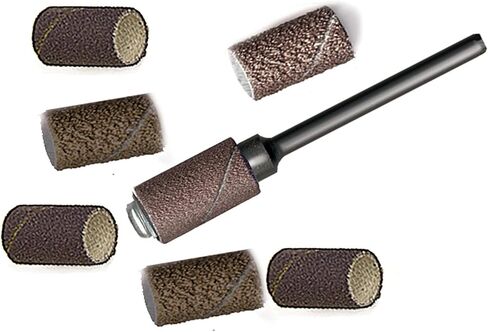 3M - شريط صنفرة، أكسيد الألومنيوم، 1/4 بوصة × 1/2 بوصة، 80 حبيبة (600 قطعة) in Kuwait