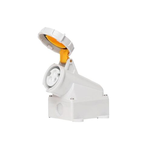 4h الصناعية والمقبس 110 فولت-130 فولت ثلاثة النواة 16A مقاوم للماء الطيران الذكور والإناث موصل لرسو السفن IP67 (مقبس مثبت على السطح) in Kuwait