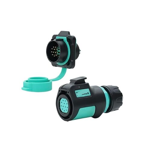 M20 عكس الطيران والمقبس 2-3-4 الأساسية 5-7-9 دبوس مقعد الطاقة مربع موصل سريع (7 دبوس التوصيل T7 مربع المقبس 12A250V) in Kuwait