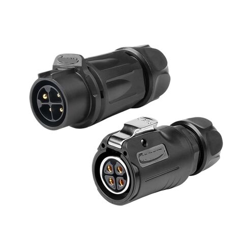 LP20 semi-Metallic Fence Industrial Aviation 4-pin Connector LED Power Cable Power Signal pin(Butt Formal wear) in Saudi Arabia