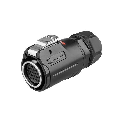 LP-24 إشارة موصل 24 الأساسية متعددة دبوس الصناعية مقاوم للماء الطيران المقبس متعدد النواة الطيران (أنثى التوصيل) in Kuwait