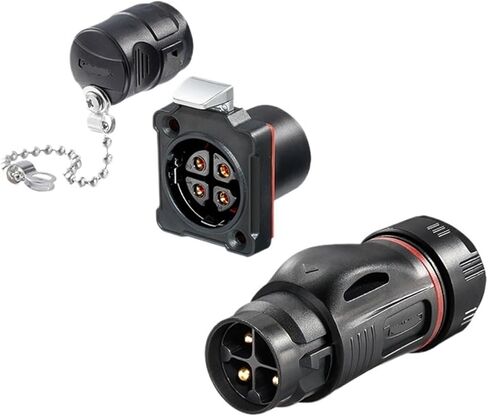 BD24 Plastic Aviation 4-pin Salt Spray Proof UL Energy Vehicle Power Male and Female Docking Connector(Male and Female Plug) in Saudi Arabia