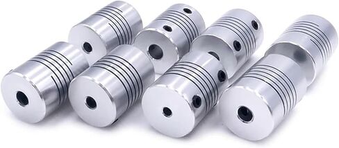 5pcs 6-8 D19*L25 Aluminium Flexible Jaw Shaft Coupling 5 8 6.35mm 8mm 10mm CNC Stepper Electronic Starter Coupler in Saudi Arabia