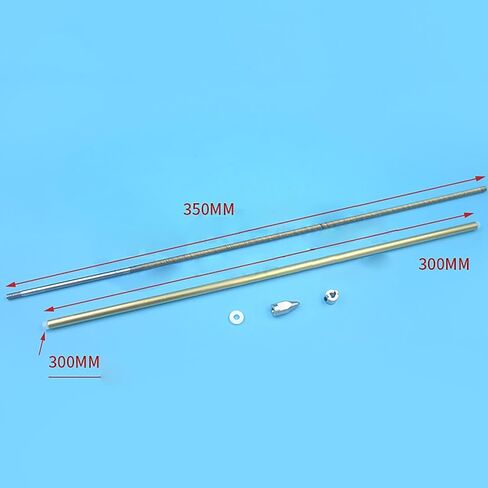 RC قارب 4 مللي متر عمود مرن مجموعة تجميع مع أنبوب النحاس وبطانة تفلون لقوارب السباق بدون فرش CW CCW محرك رمح النظام in Kuwait