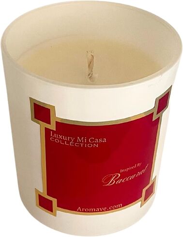 10 Oz Aroma Avenue Inspired by Baccarat 540 Enhance Your Space with Our Premium Eco-Friendly Soy Candle and Wick for a Long-Lasting, Luxurious Room Filling for Home Decor in Saudi Arabia