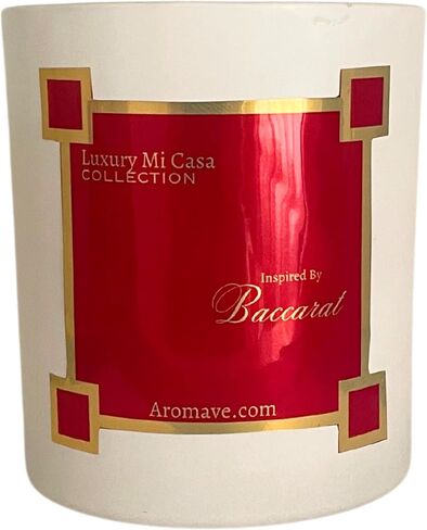 10 Oz Aroma Avenue Inspired by Baccarat 540 Enhance Your Space with Our Premium Eco-Friendly Soy Candle and Wick for a Long-Lasting, Luxurious Room Filling for Home Decor in Saudi Arabia