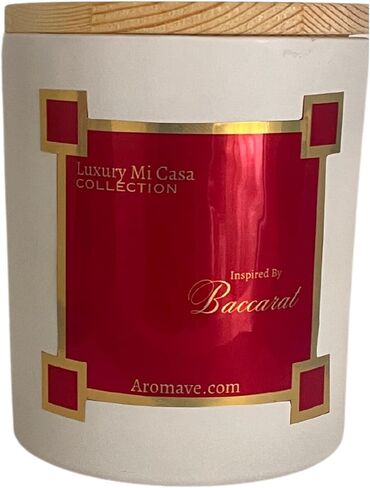 10 Oz Aroma Avenue Inspired by Baccarat 540 Enhance Your Space with Our Premium Eco-Friendly Soy Candle and Wick for a Long-Lasting, Luxurious Room Filling for Home Decor in Saudi Arabia