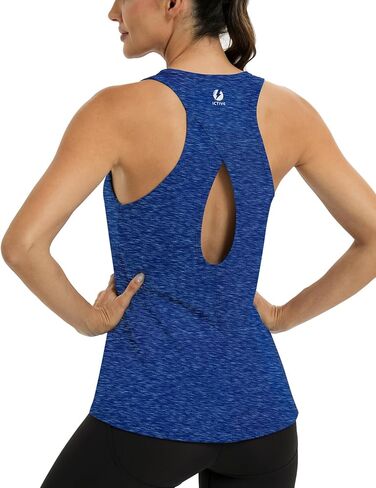 قمصان بدون أكمام للتمرين من ICTIVE للسيدات بدون أكمام وظهر متقاطع وعضلات ظهر متسابق للتمرين in Kuwait