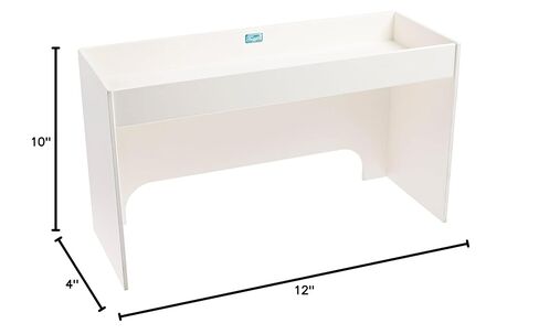 TrippNT 50115 رف PVC أبيض 12 خطوة، 12 عرض × 10 ارتفاع × 5 عمق in Kuwait