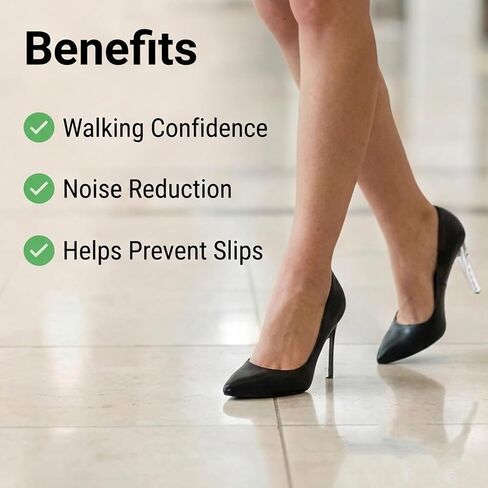 Clear Non Slip Shoe Pads for Heels,2Pairs Shoe Gummies for Heels,Non Slip Shoe-Pads for Pointed Toe Soles,for Pumps, Stilettos & Dress Shoes. in Saudi Arabia