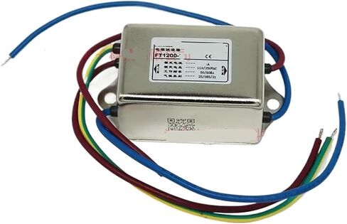 مرشح طاقة تيار متردد واحد 220 فولت مرشح مزدوج مؤازر مخصص FT1200-3A 10A(FT1200-3) in Saudi Arabia