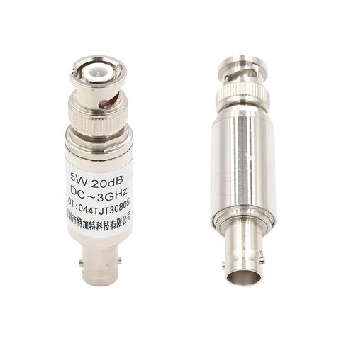 One BNC-JK 5W attenuator with 1/3/6/10/15/20/25/30/40dB coaxial Power Supply(BNC 5W 3DB) in Saudi Arabia