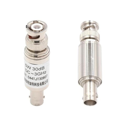 One BNC-JK 5W attenuator with 1/3/6/10/15/20/25/30/40dB coaxial Power Supply(BNC 5W 3DB) in Saudi Arabia