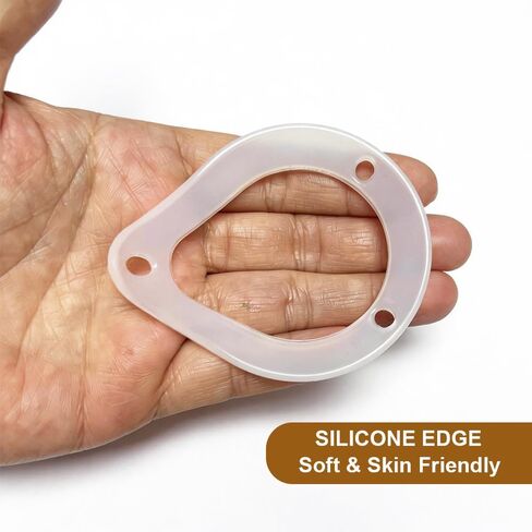 AMZVIO 2 Pack Eye Shield After Cataract Surgery,Clear Eye Patch Medical Hard Protective Cover,with Adjustable Strap & Soft Silicone Edge,Great Eyes Protection for Adults Sleeping(Beige) in Kuwait