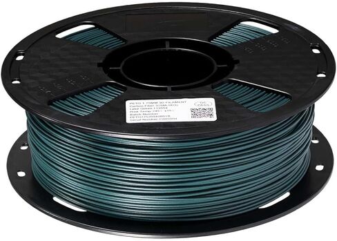 خيوط طابعة CC3D من ألياف الكربون PETG ثلاثية الأبعاد بحيرة خضراء من ألياف الكربون 1.75 مم 1 كجم (2.2 رطل) بكرة مادة طباعة ثلاثية الأبعاد PETG CF أخضر 1000 جم in Saudi Arabia