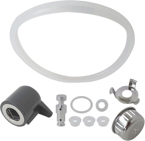 استبدال لـ In-stant Pot Duo 5، 6 Quart Qt IP-DUO50 IP-DUO60، يتضمن صمام تحرير البخار لمقبض تحرير البخار ودرع مضاد للكتلة بصمام تعويم (مجموعة من 10) in Saudi Arabia