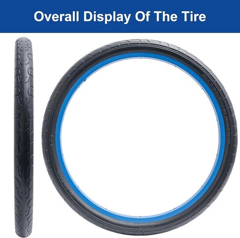 20x1.50 (40-406) Bike Tire 20 inch Bicycle tire Suitable for 20X1.5 20 x 1.50 City/Road/Commuter Folding Replacement Bike Tire (Single) in Saudi Arabia