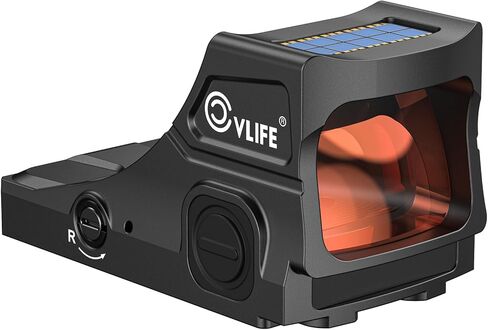 CVLIFE BearMight M05 نقطة حمراء شمسية لـ MOS، متعددة شبكاني 2 MOA Dot و 32 MOA Circle، منظر نقطة حمراء للمسدس المتوافق مع مسدسات Glock MOS كاملة الحجم (ليس لـ Glock 43X MOS أو 48 MOS) in Saudi Arabia