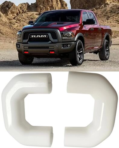 Tow Hook Covers for RAM 1500 Classic 2009-2025 Warlock & Rebel, U-Shape Tow Hooks Compatible with RAM 1500 Rebel & Warlock Accessories |Red (Not Fit for J-Shape Tow Hooks) in Saudi Arabia