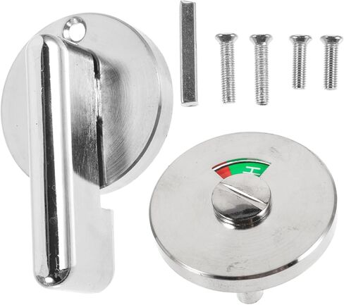 HOMSFOU 5pcs Bathroom Door Lock Privacy Indicator Vacant/Occupied Sign Safety Lock for Toilets in Saudi Arabia