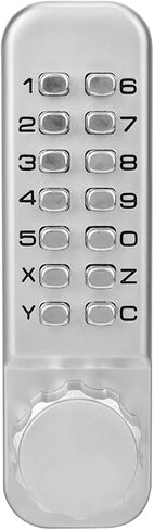 Mechanical Code Lock Good Performance Alloy Shell Durable Construction Effective Violent Destruction Chrome Plated Surface,no Battery Power Security Coded Lock in Saudi Arabia