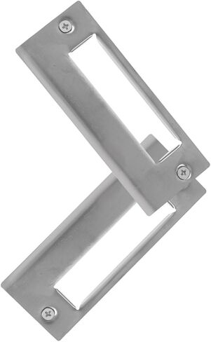 Holibanna 2 قطعة من لوحات ديدبولت سترايك مجموعة تعزيز الباب غطاء فتحة للتركيب الآمن المتوافق مع أبواب الفصول الدراسية والمكاتب in Kuwait