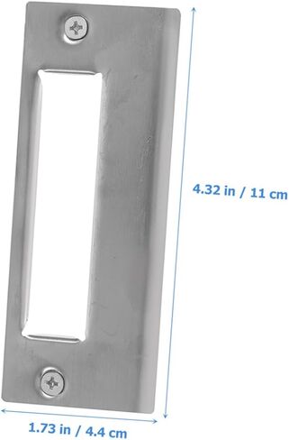 Holibanna 2 قطعة من لوحات ديدبولت سترايك مجموعة تعزيز الباب غطاء فتحة للتركيب الآمن المتوافق مع أبواب الفصول الدراسية والمكاتب in Kuwait