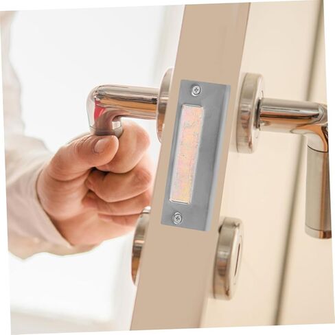 Holibanna 2 قطعة من لوحات ديدبولت سترايك مجموعة تعزيز الباب غطاء فتحة للتركيب الآمن المتوافق مع أبواب الفصول الدراسية والمكاتب in Kuwait