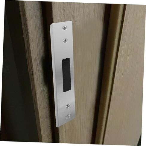 Balacoo 1 Set Security Plate: Stainless Steel Heavy-Duty Tamper-Proof Design - Exterior Door Deadbolt Reinforcement for Homeowners Contractors in Saudi Arabia