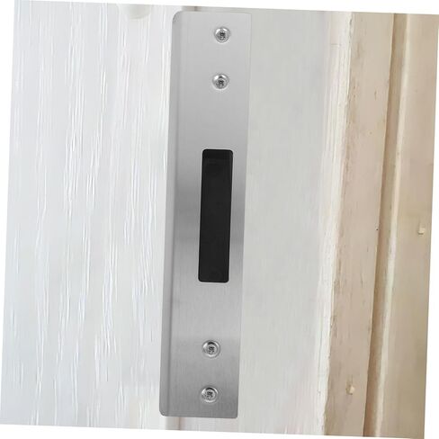 Balacoo 1 Set Security Plate: Stainless Steel Heavy-Duty Tamper-Proof Design - Exterior Door Deadbolt Reinforcement for Homeowners Contractors in Saudi Arabia