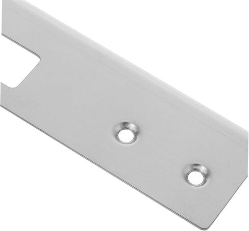 Balacoo 1 Set Security Plate: Stainless Steel Heavy-Duty Tamper-Proof Design - Exterior Door Deadbolt Reinforcement for Homeowners Contractors in Saudi Arabia
