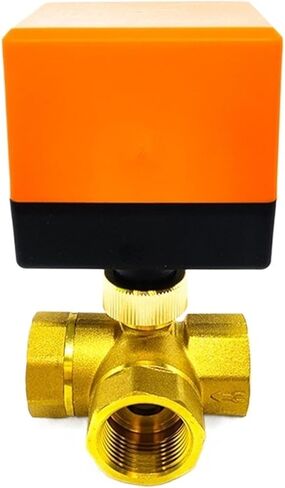 Three-Way DN40 1-1/2" Brass Ball Valve Three-Wire air Conditioning Floor(24VAC) in Kuwait