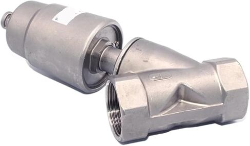 1/2 "3/4" 1 "بوصة صمام مقعد هوائي من الفولاذ المقاوم للصدأ 16bar لزيت الغاز بالبخار مغلق عادة (1 ، تمثيل واحد) in Kuwait