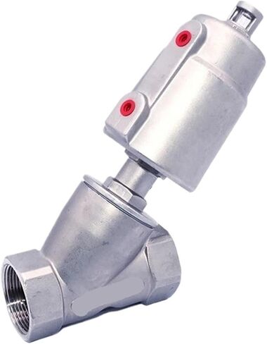 1/2 "3/4" 1 "بوصة صمام مقعد هوائي من الفولاذ المقاوم للصدأ 16bar لزيت الغاز بالبخار مغلق عادة (1 ، تمثيل واحد) in Kuwait