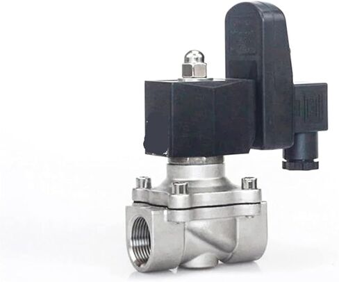 1/2 "3/8" 3/4 "1" صمام الملف اللولبي مغلق عادة الفولاذ المقاوم للصدأ IP65 مقاوم للماء 220 فولت 12 فولت 24 فولت 110 فولت صمام الملف اللولبي مع الموقت (1، BSP_24VAC) in Kuwait