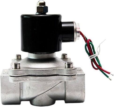 DN25 Normally Closed 304 Stainless Steel Solenoid Valve 220V 12V 24V 110V Solenoid Valve(NPT_12VDC_EPDM-Seal) in Kuwait
