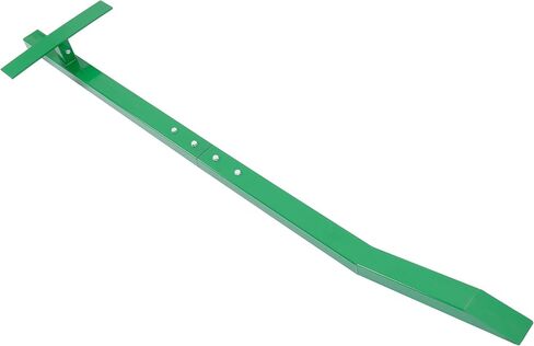 ALMULOO 85In Flat Skate Rail with Bump - Portable Heavy-Duty Steel Grinding Rail for Skateboarders, BMX, Scooters & More, Green Powder-Coated in Saudi Arabia