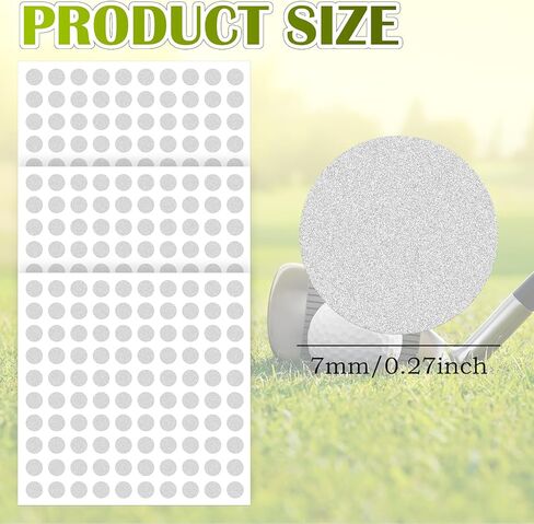 300Pcs Golf Ball Reflective Stickers, Golf Simulator Accessories Tracking Stickers for Launch Monitor Swing Analysis, Ball&Club Markers Accessories Supplies in Saudi Arabia