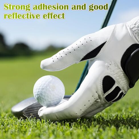 300Pcs Golf Ball Reflective Stickers, Golf Simulator Accessories Tracking Stickers for Launch Monitor Swing Analysis, Ball&Club Markers Accessories Supplies in Saudi Arabia