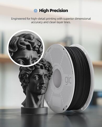 Inslogic ASA Filament 1.75 مم، خيوط طابعة ثلاثية الأبعاد مقاومة للأشعة فوق البنفسجية والطقس، عالية القوة ومقاومة للحرارة، طباعة سلسة مع تزييف منخفض، مثالية للاستخدام في الهواء الطلق، بكرة 1 كجم (2.2 رطل)، أبيض in Kuwait